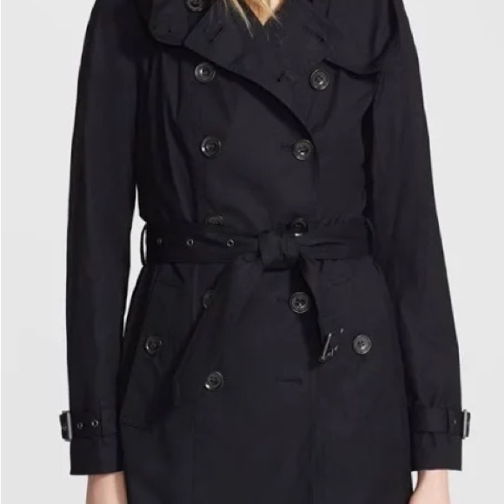 Burberry Brit Classic Black Trench Coat